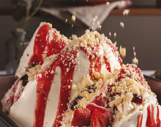 crumble per gelati per professionisti